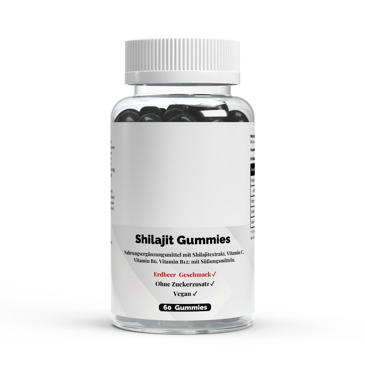 Shilajit Gummies + Vitamin C,B6, B12 - 60 Stk. - Sexotim