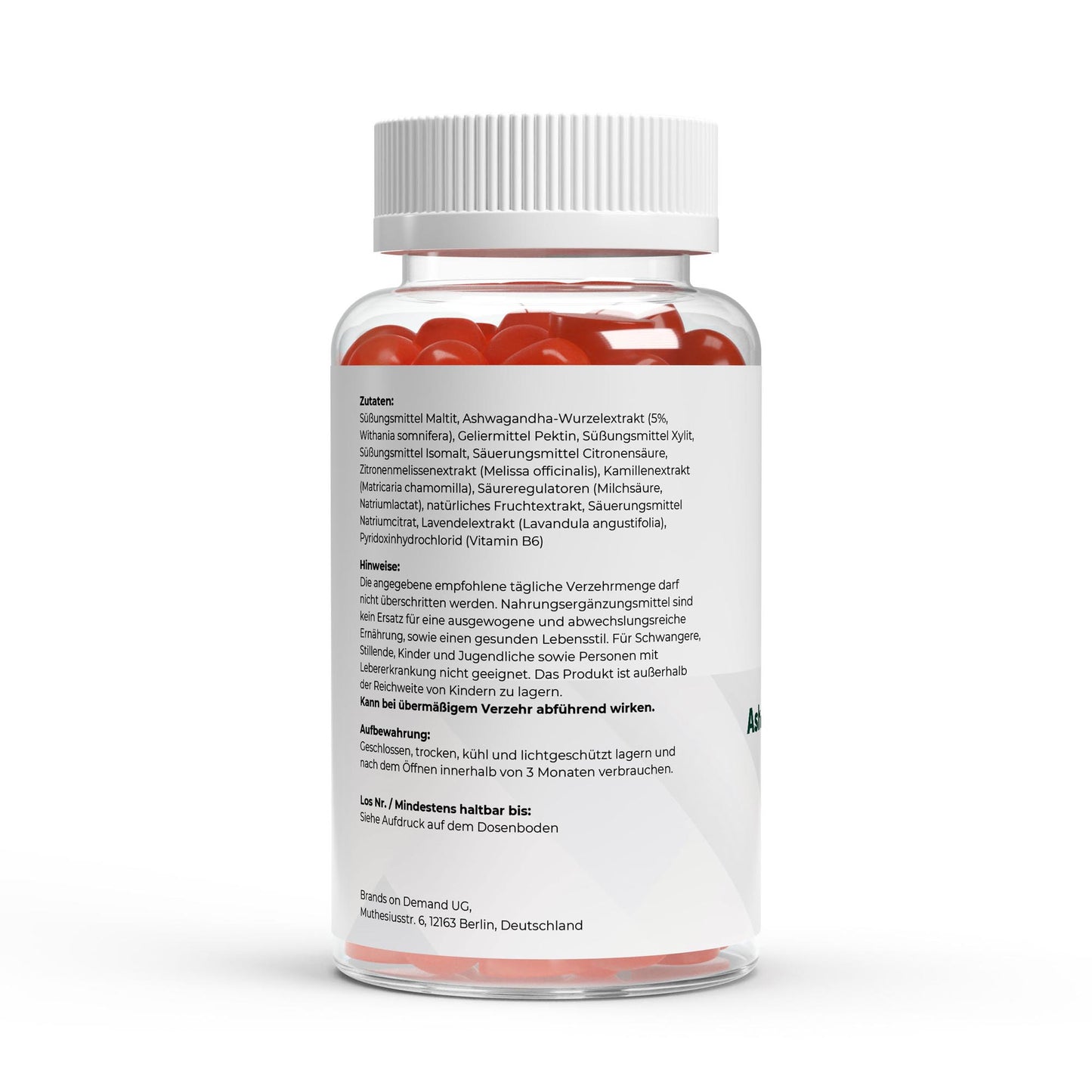 Premium Ashwagandha Gummies 300 + Vitamin B6,- 60 Stk - Sexotim