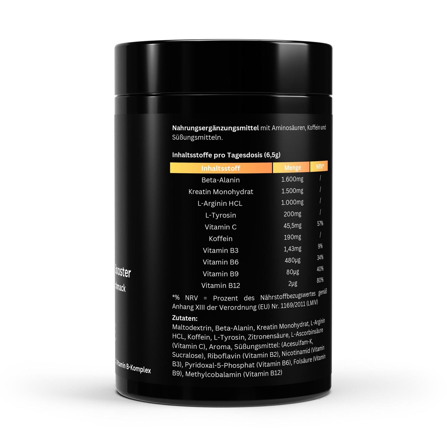 Pre-Workout Booster Tutti Frutti - 520g - Sexotim