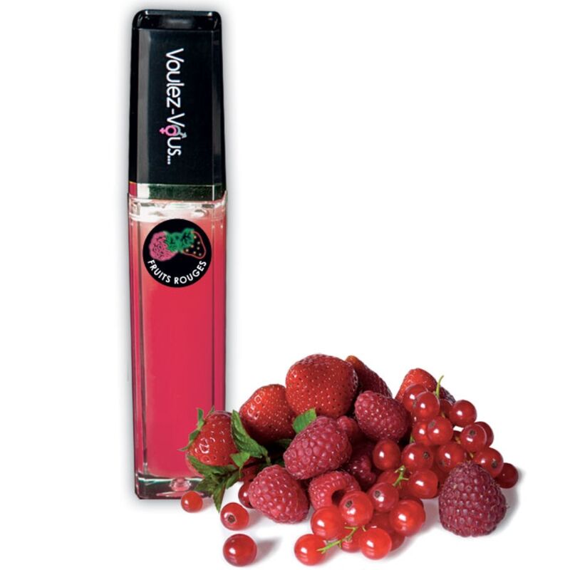 VOULEZ-VOUS - LEICHTER GLANZ MIT WIRKUNG HEISS KALT - ROTE BEEREN 10 ML - Sexotim