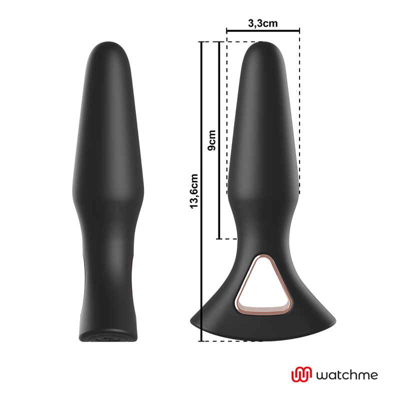 ANBIGUO - VIBRATOR ANAL PLUG ALEXANDRU MIT WATCHME & FERNBEDIENUNG - Sexotim