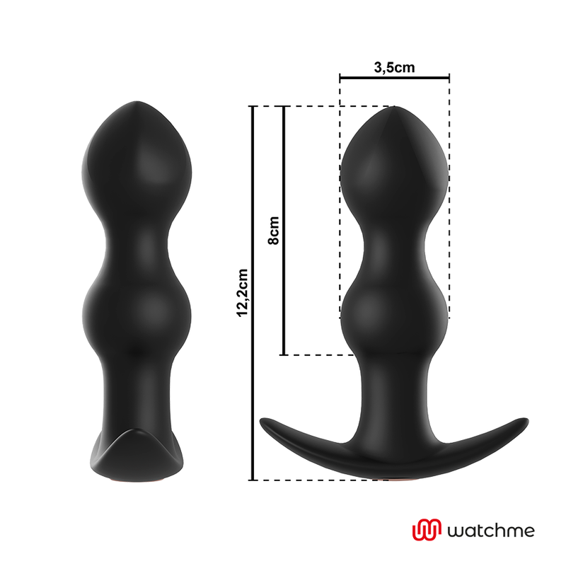 ANBIGUO - ANAL PLUG VIBRATOR TIBERIO MIT WATCHME & FERNBEDIENUNG - Sexotim