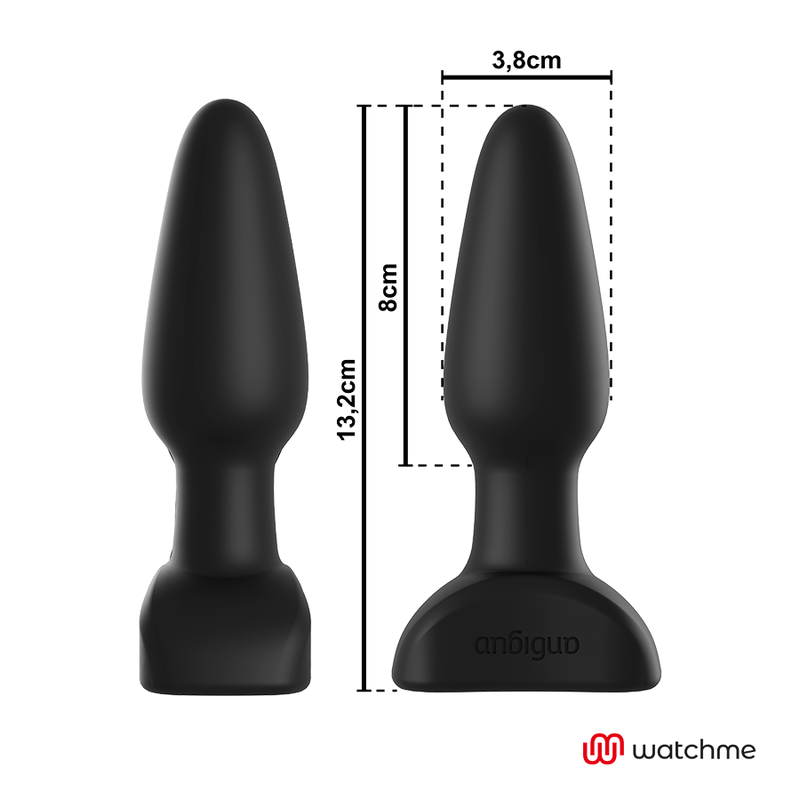 ANBIGUO - ANAL PLUG PULSE ANDRE MIT WATCHME & FERNBEDIENUNG - Sexotim