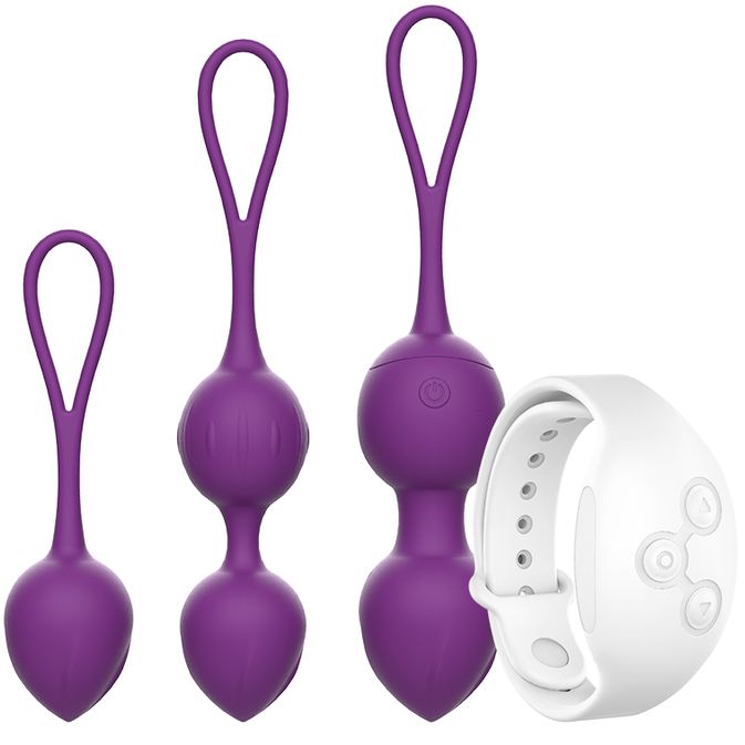 REWOLUTION - REWOBEADS VIBRIERBÄLLE FERNBEDIENUNG MIT WATCHME-TECHNOLOGIE - Sexotim