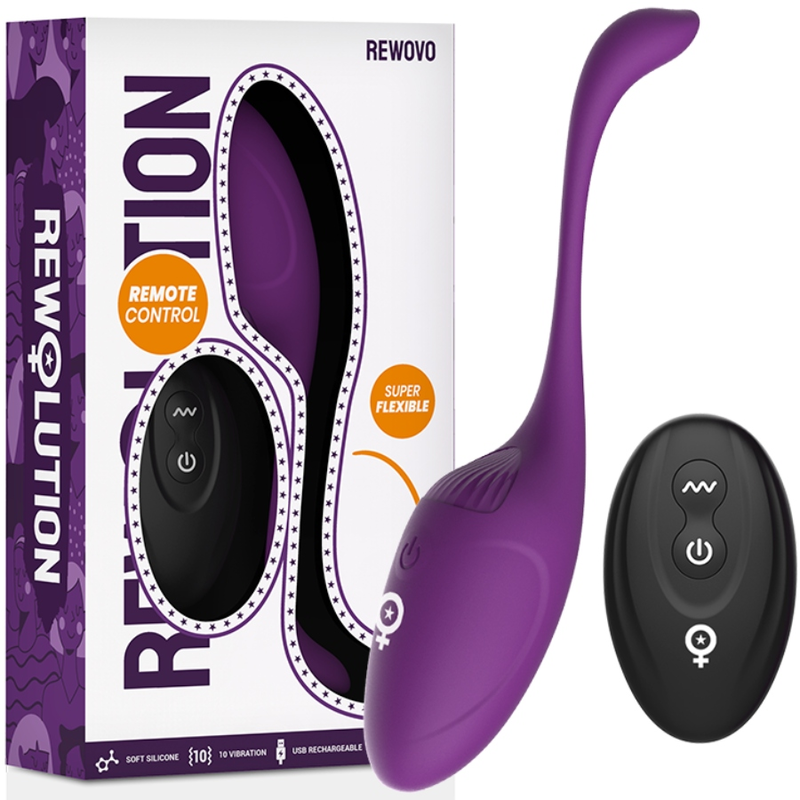 REWOLUTION - REWOVO EIERVIBRATOR FERNBEDIENUNG - Sexotim