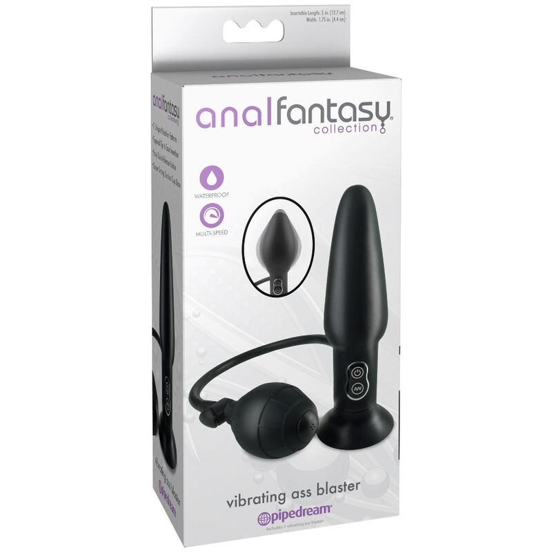 ANAL FANTASY - PLUG AUFBLASBARER VIBRATOR - Sexotim