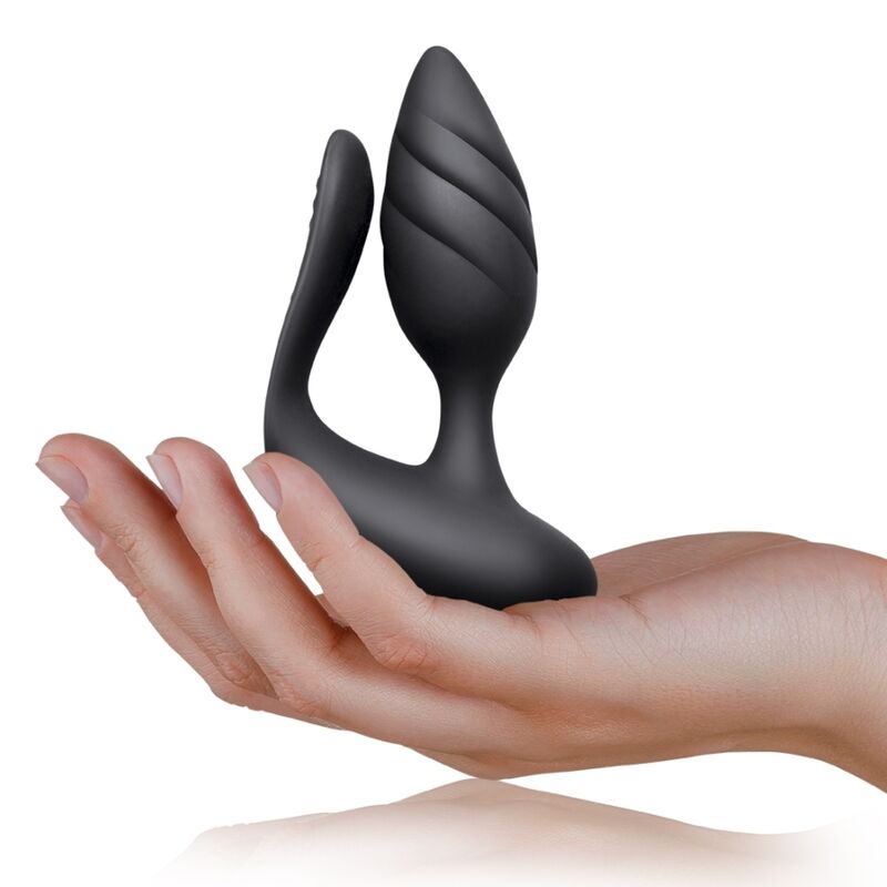 ROCKS-OFF - COCKTAIL PLUG FERNBEDIENUNG - SCHWARZ - Sexotim