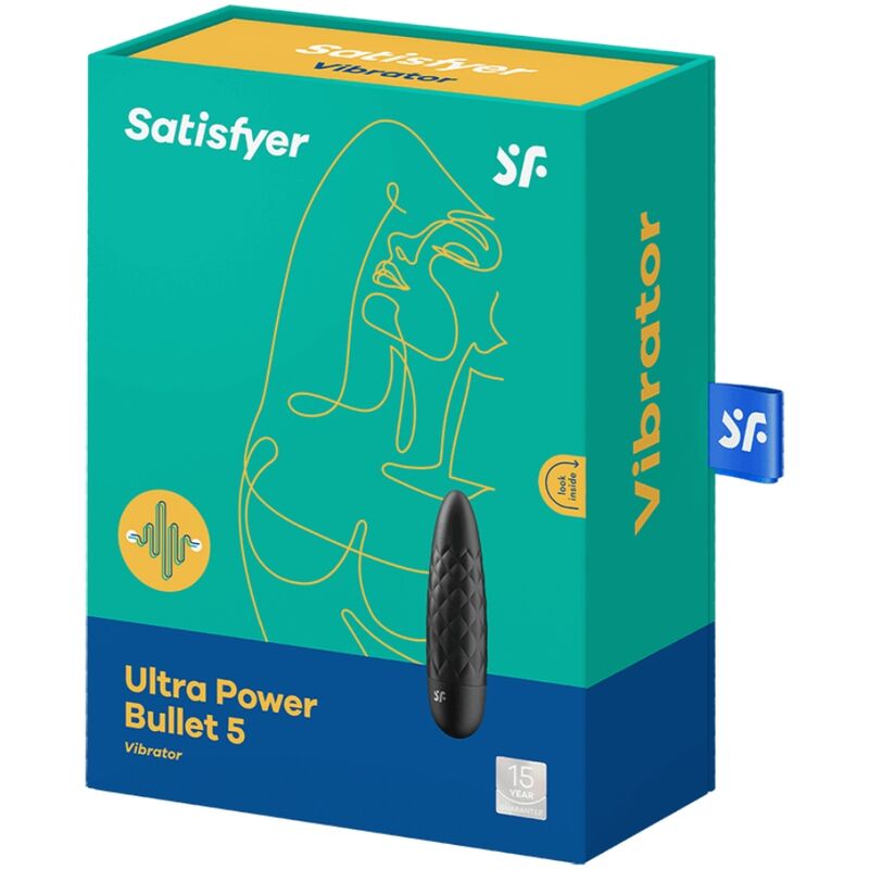 SATISFYER - ULTRA POWER BULLET 5 SCHWARZ - Sexotim
