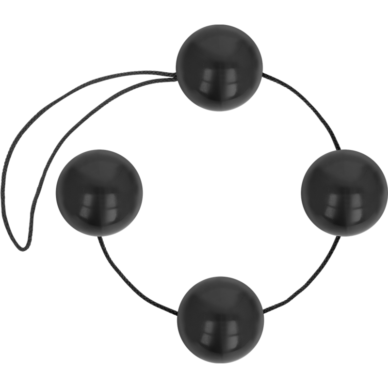 OHMAMA - SCHWARZE CHINESISCHE ANALKUGELN 170 GR - Sexotim