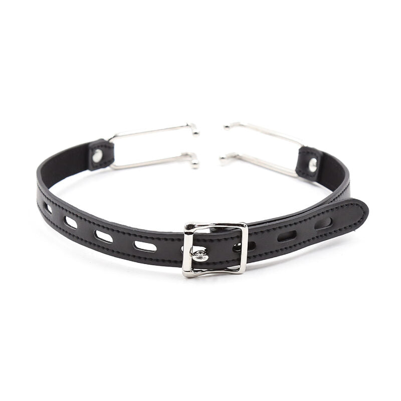 OHMAMA FETISH - LEDER-GAG MIT METALLHAKEN - Sexotim