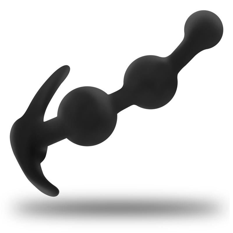 OHMAMA - GEBOGENER SILIKON-ANALPLUG 13 CM - Sexotim