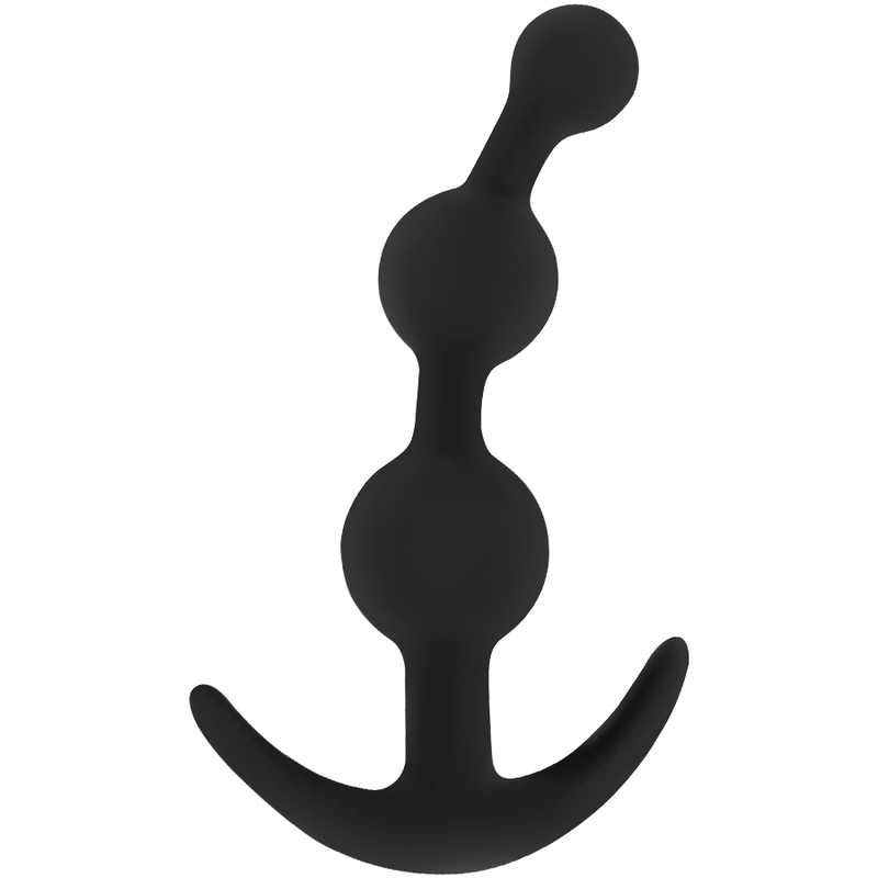 OHMAMA - GEBOGENER SILIKON-ANALPLUG 13 CM - Sexotim