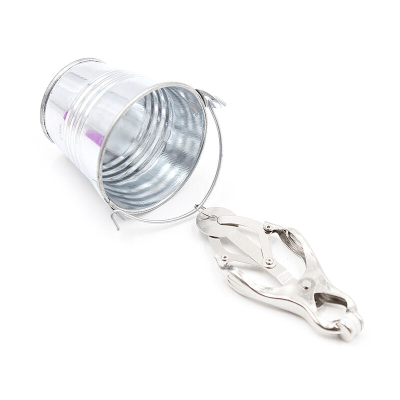 OHMAMA FETISCH NIPPELKLEMMEN MIT EIMER - Sexotim