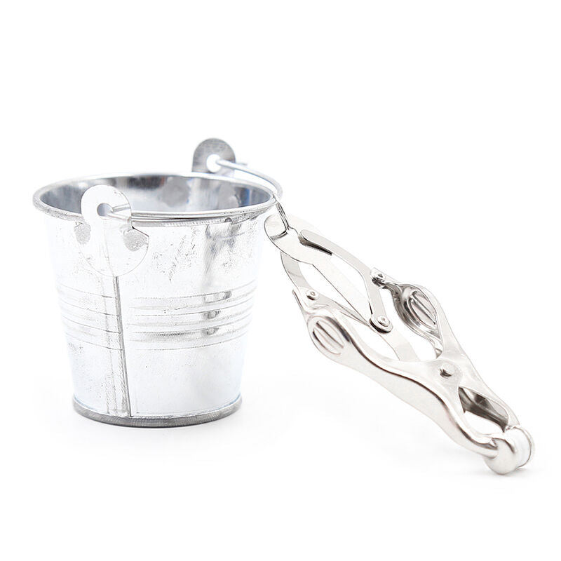 OHMAMA FETISCH NIPPELKLEMMEN MIT EIMER - Sexotim