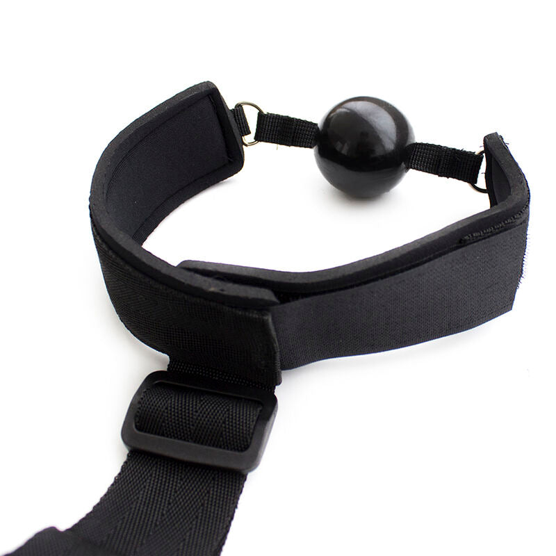 OHMAMA FETISH - NEOPREN KNEBEL MIT HANDMANSCHETTEN - Sexotim