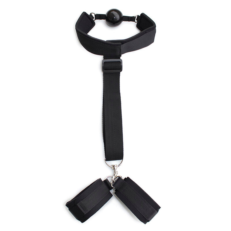 OHMAMA FETISH - NEOPREN KNEBEL MIT HANDMANSCHETTEN - Sexotim