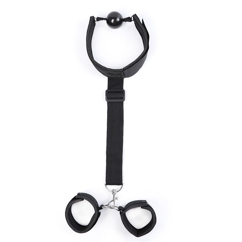OHMAMA FETISH - NEOPREN KNEBEL MIT HANDMANSCHETTEN - Sexotim