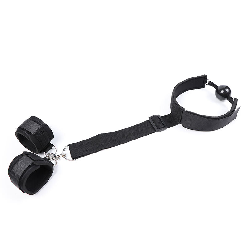 OHMAMA FETISH - NEOPREN KNEBEL MIT HANDMANSCHETTEN - Sexotim