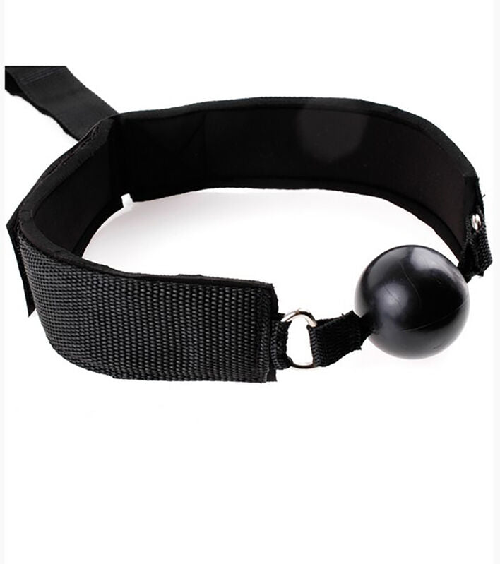 OHMAMA FETISH - NEOPREN KNEBEL MIT HANDMANSCHETTEN - Sexotim