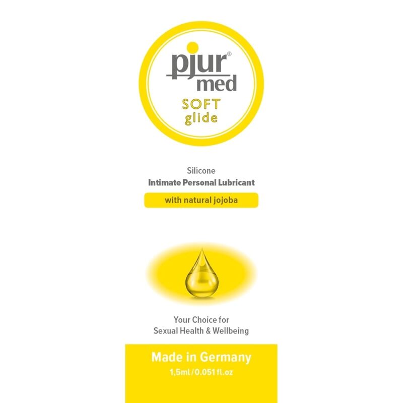 PJUR - MED SOFT GLIDE SILIKON-GLEITMITEL 1.5 ML - Sexotim
