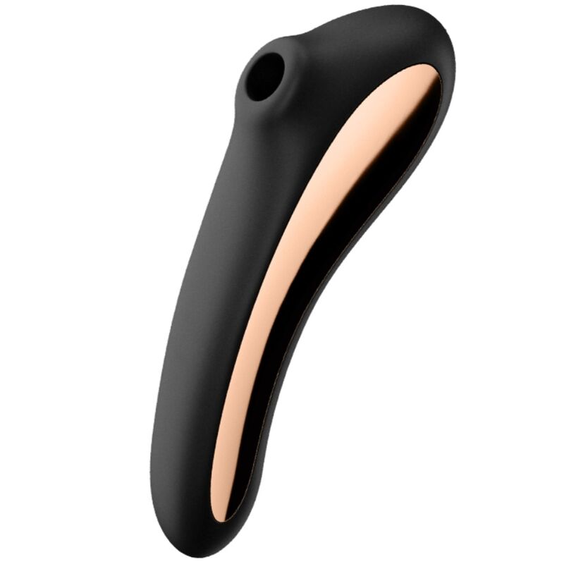 SATISFYER - DUAL KISS AIR PULSE VIBRATOR SCHWARZ - Sexotim