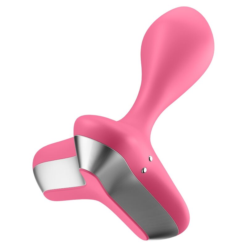 SATISFYER - GAME CHANGER PLUG VIBRATOR ROSA / SCHWARZ - Sexotim