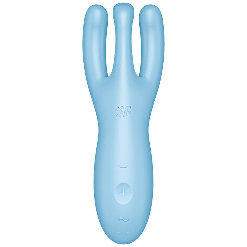 SATISFYER - THREESOME 4 VIBRATORAPP ROSA / BLAU - Sexotim