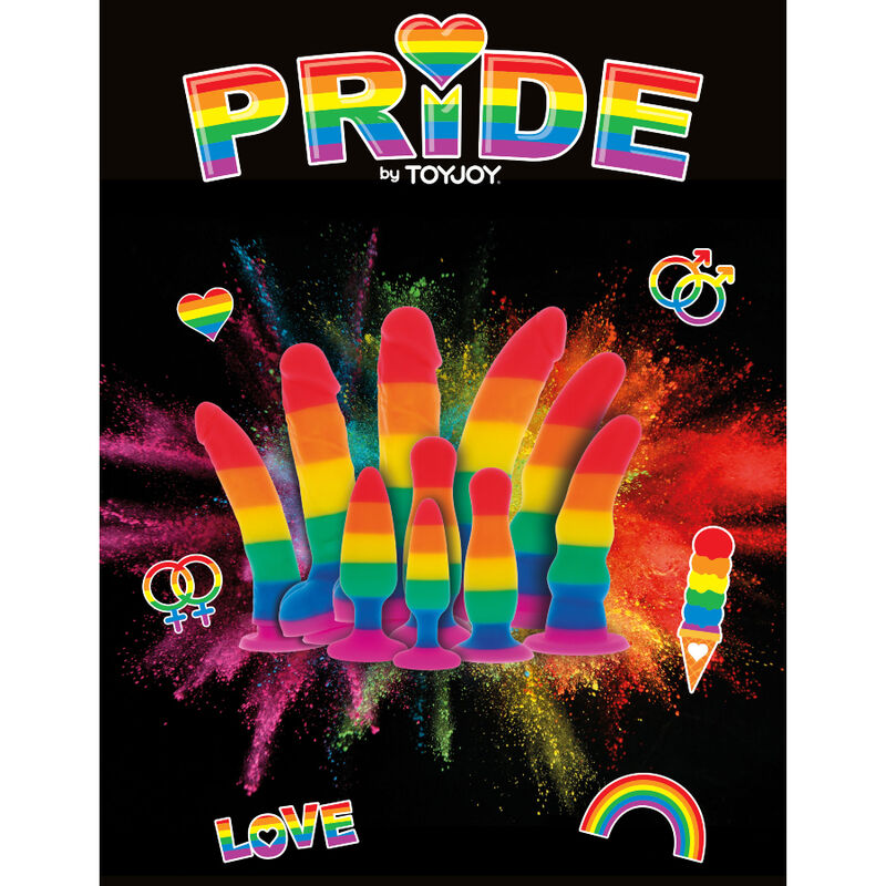 PRIDE - LGBT FLAG PLUG TWINK 8,5 CM - Sexotim