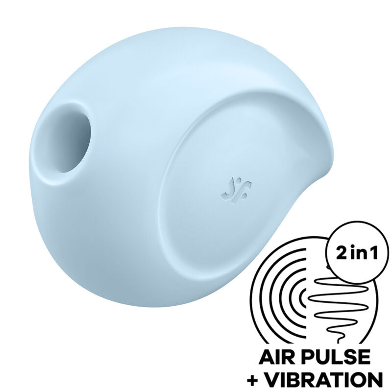 SATISFYER - SUGAR RUSH AIR PULSE STIMULATOR & VIBRATOR ROSA / BLAU - Sexotim