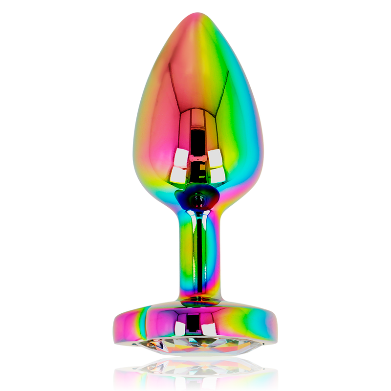 OHMAMA - SCHILLERNDER HERZ-ANALPLUG, GRÖSSE S - Sexotim