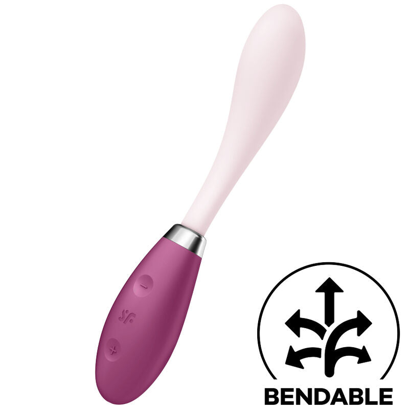 SATISFYER - G-SPOT FLEX 3 MULTI VIBRATOR ROT / GRAU - Sexotim