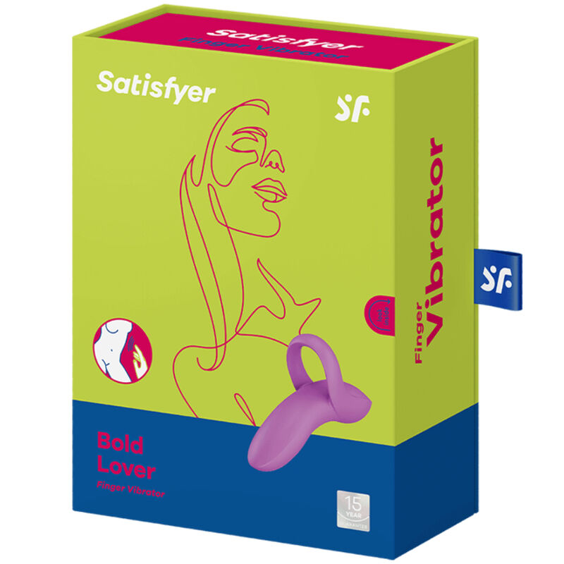 SATISFYER - BOLD LOVER FINGERVIBRATOR WEISS / PINK - Sexotim