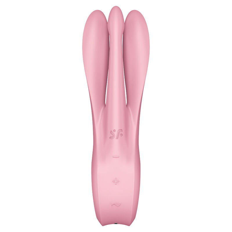 SATISFYER - THREESOME 1 VIBRATOR ROSA / BLAU - Sexotim