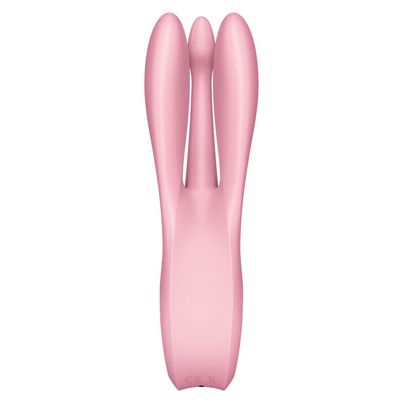 SATISFYER - THREESOME 1 VIBRATOR ROSA / BLAU - Sexotim