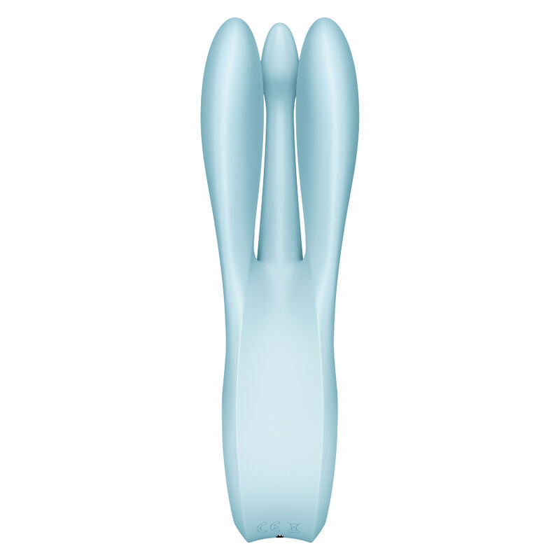 SATISFYER - THREESOME 1 VIBRATOR ROSA / BLAU - Sexotim