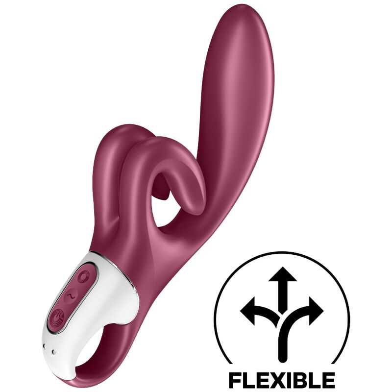 SATISFYER - TOUCH ME RABBIT VIBRATION BLAU / ROT - Sexotim