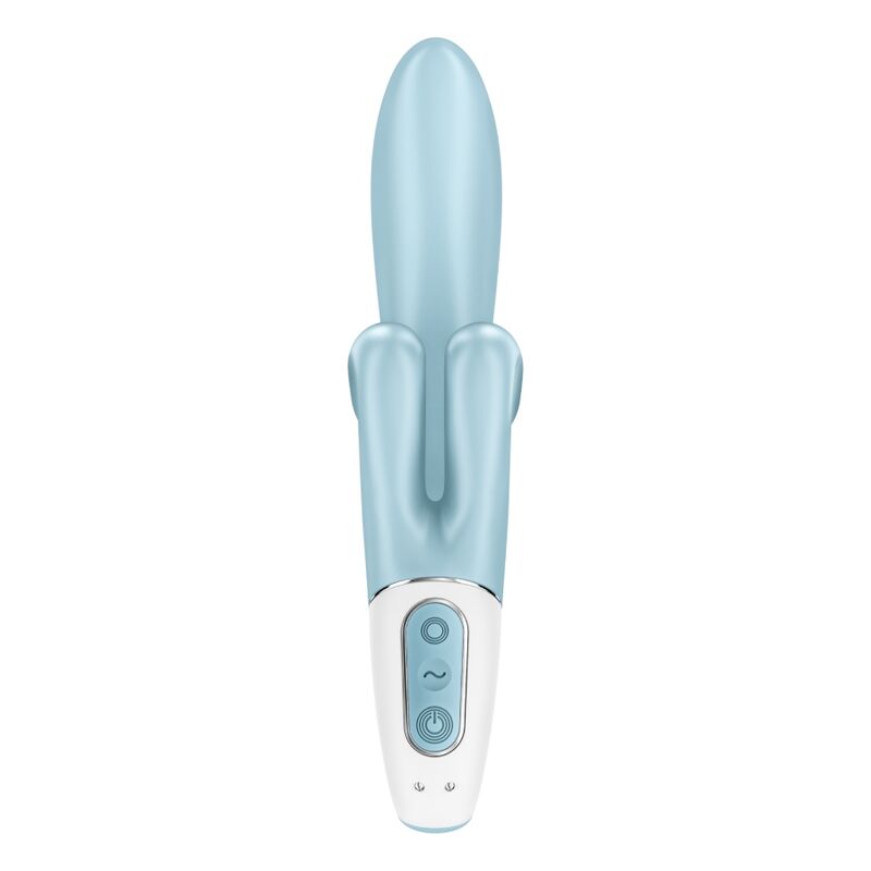 SATISFYER - TOUCH ME RABBIT VIBRATION BLAU / ROT - Sexotim