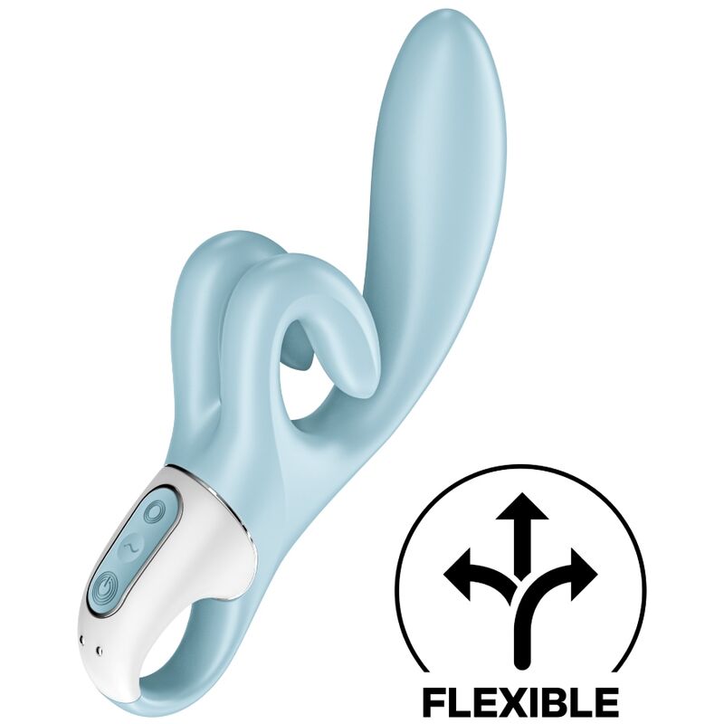 SATISFYER - TOUCH ME RABBIT VIBRATION BLAU / ROT - Sexotim