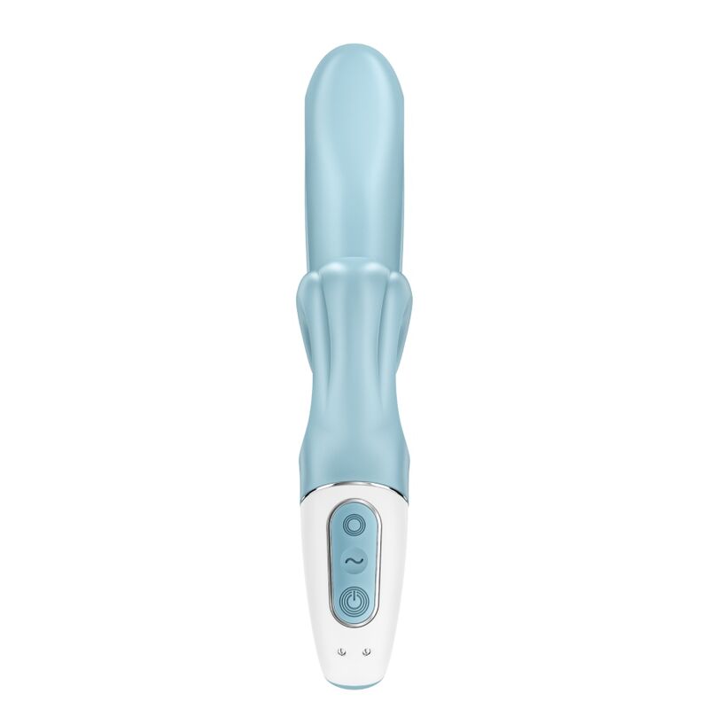 SATISFYER - LOVE ME RABBIT VIBRATION ROT / BLAU - Sexotim