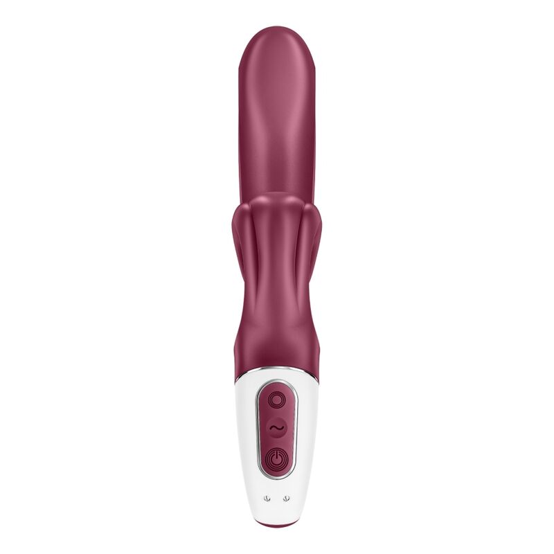 SATISFYER - LOVE ME RABBIT VIBRATION ROT / BLAU - Sexotim