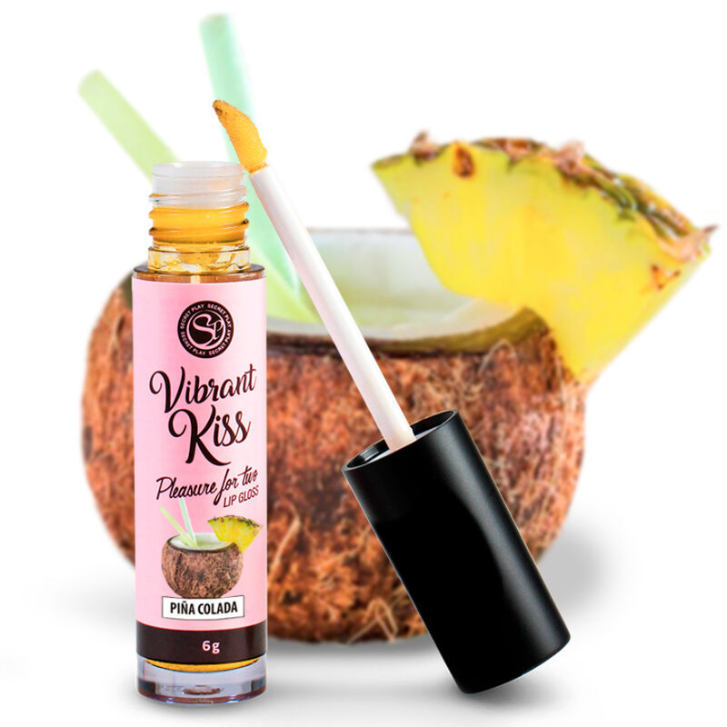 SECRETPLAY - LIPGLOSS VIBRANT KISS - PINA COLADA - Sexotim