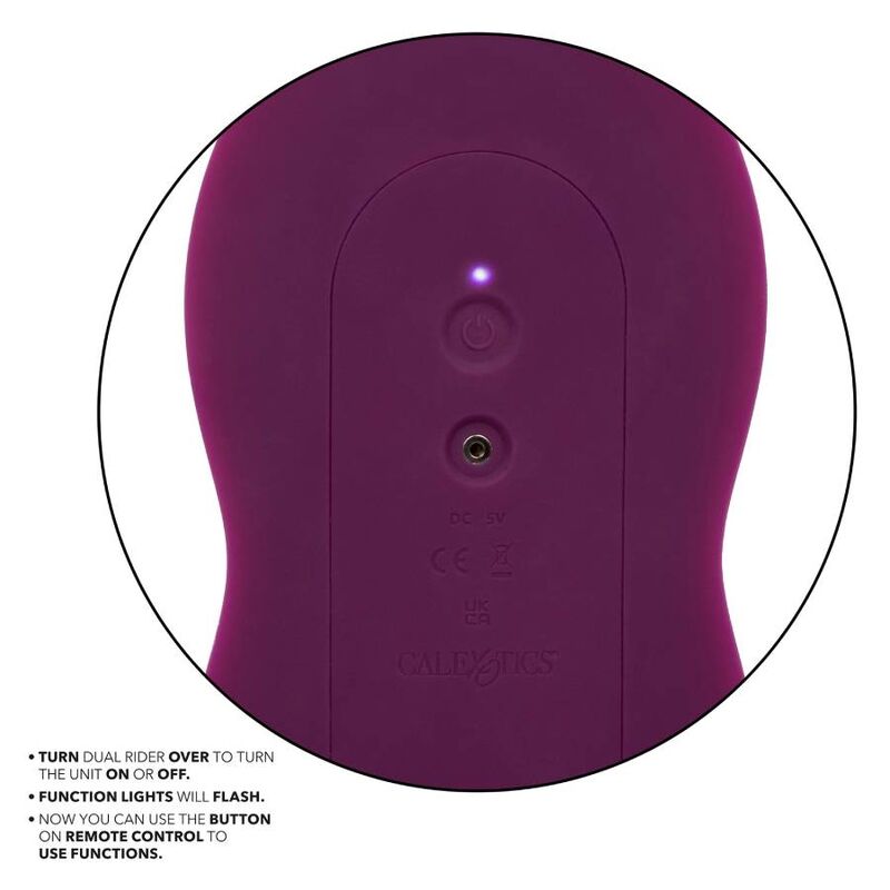 CALEXOTICS - FERNBEDIENUNG DUAL RIDER - Sexotim