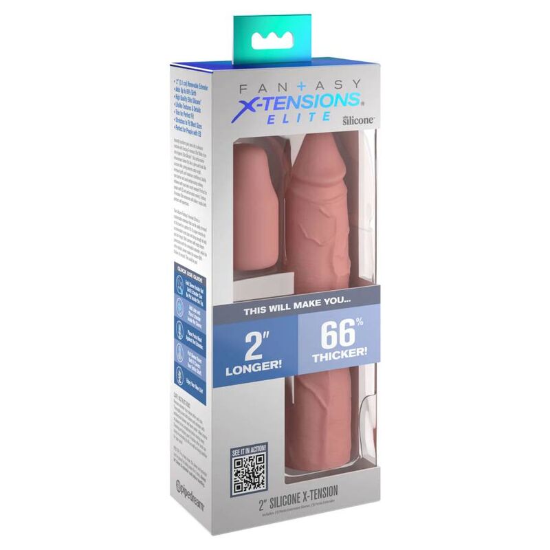 FANTASY X- TENSIONS - PIPEDREAMS HÜLLE 20,32 CM + 5,00 CM INCH PLUG SKIN - Sexotim