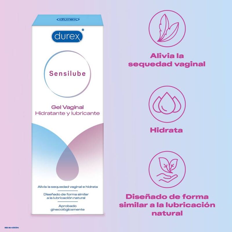 DUREX - SENSILUBE GEL FEUCHTIGKEIT GLEITMITTEL 40 ML - Sexotim