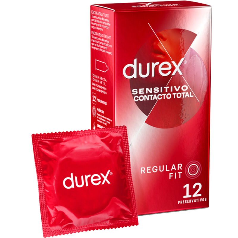 DUREX - EMPFINDLICHER KONTAKT INSGESAMT 12 EINHEITEN - Sexotim