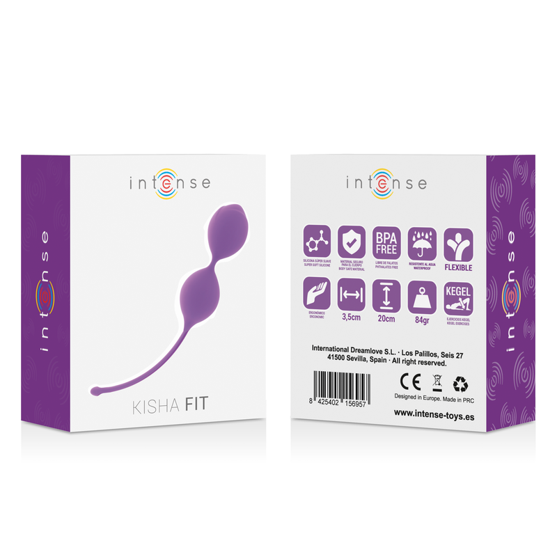INTENSE - KISHA FIT SILIKON KEGEL FLIEDER - Sexotim