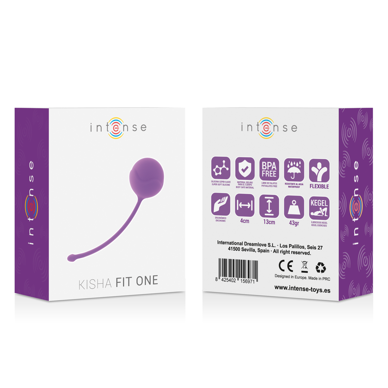 INTENSE - KISHA FIT ONE SILIKON KEGEL FLIEDER - Sexotim