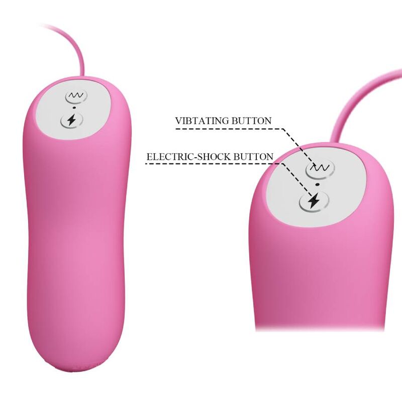 PRETTY LOVE - PINZETTE MIT VIBRATION UND ROSA ELETROSCHOCK - Sexotim