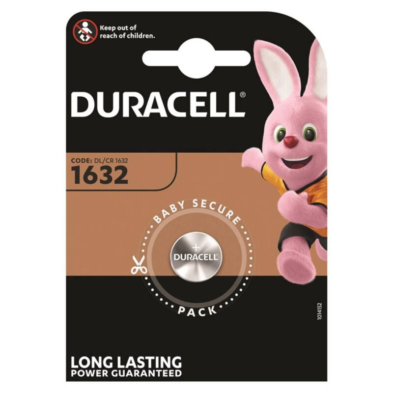 DURACELL - KNOPFBATTERIE LITIO CR1632 3V 1 EINHEIT - Sexotim