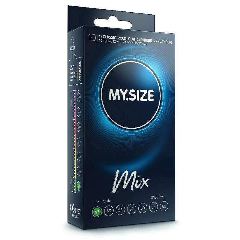 MY SIZE - MIX KONDOME 47 MM 10 EINHEITEN - Sexotim